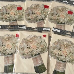 Paper‎ House Productions Bridal Shower Bouquet Theme Invites
